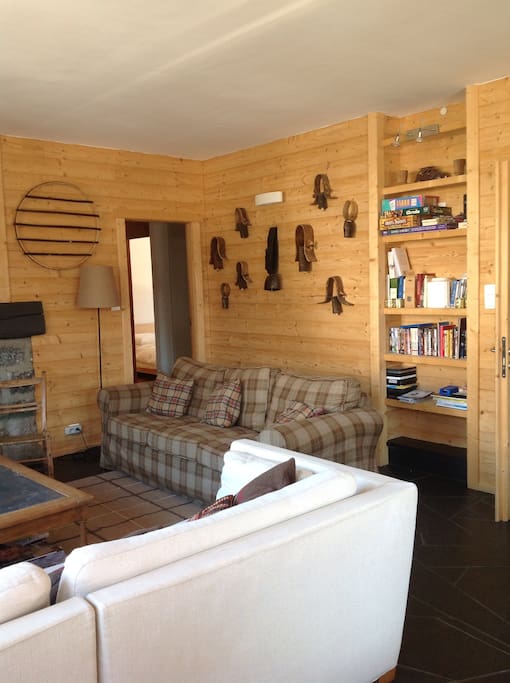 Salon très chaleureux; Warm living room