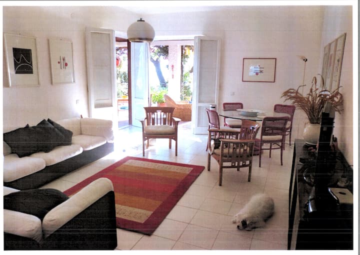 Villa Con Giardino Vista Mare A Marina Di Maratea - Sapri
