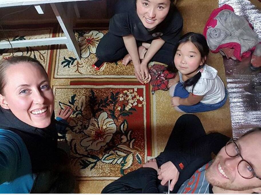 You can play traditional games with us.