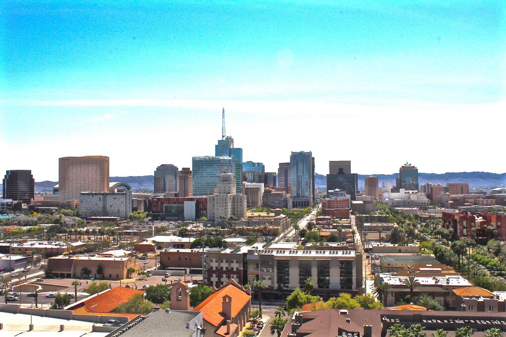 Rooftop City View