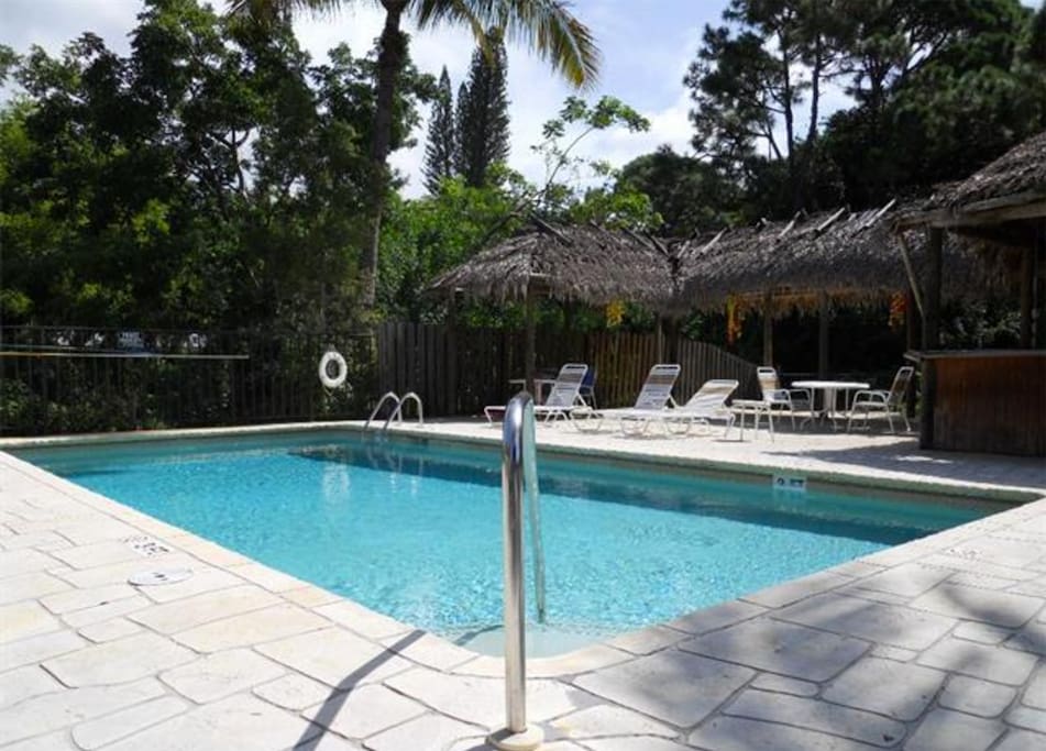 Enjoy the outdoor pool in the heat of Southwest Florida