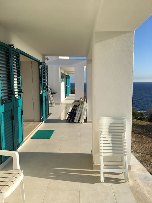 The Veranda extends the length of the house