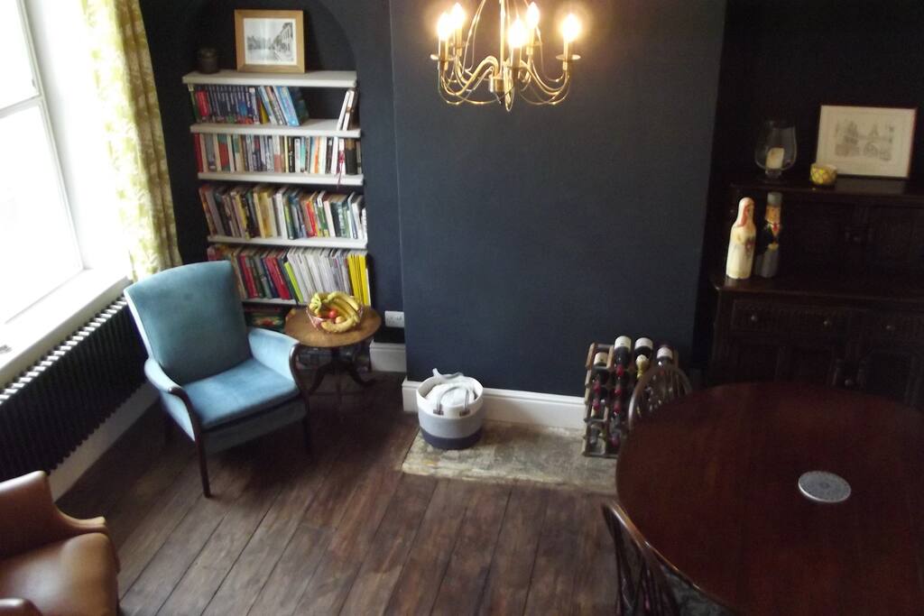 The dining room