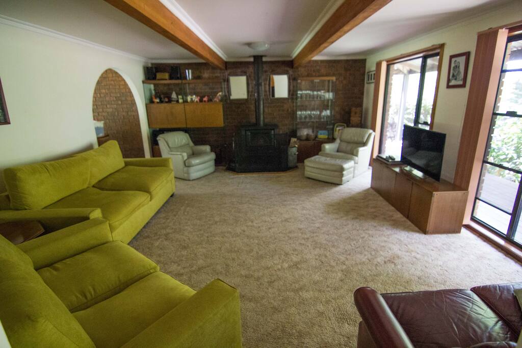 Living space downstairs