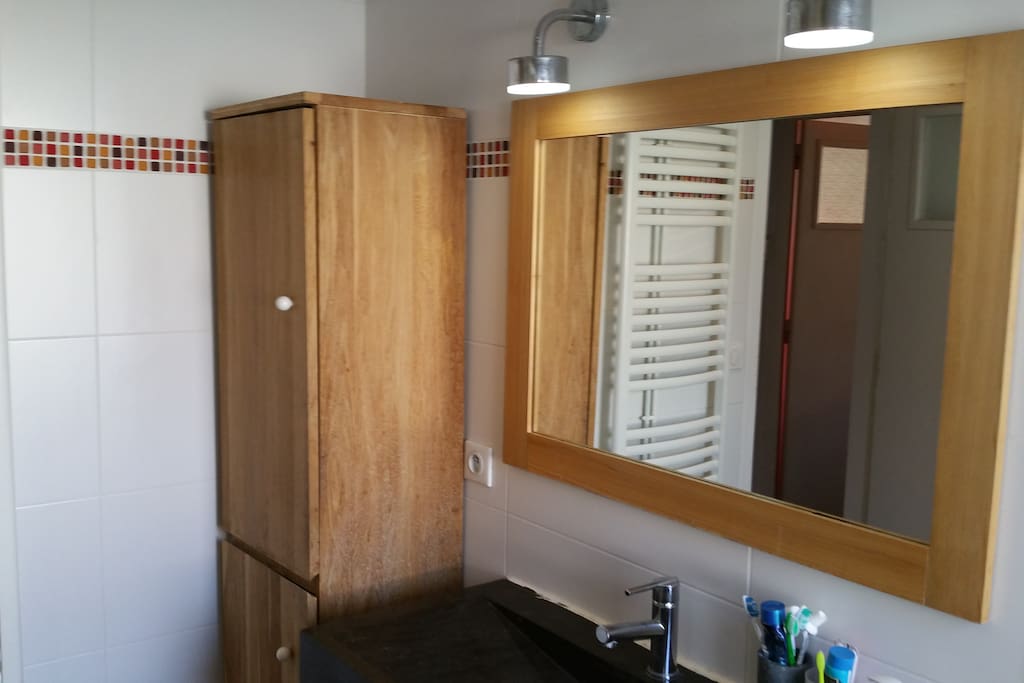 salle de bain renovée