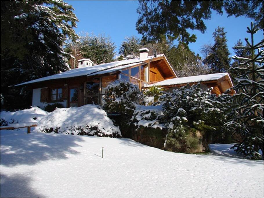 Casa en invierno