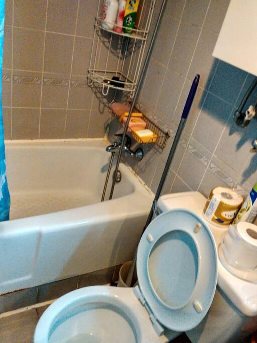 Shared toilet/bathroom
