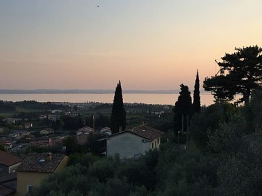 vista dalla terrazza