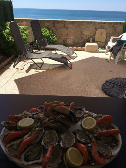Si vous aimez les fruits de mer, vous serez comblé à Sète.