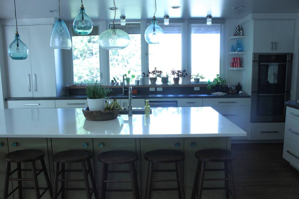 Morning view of kitchen