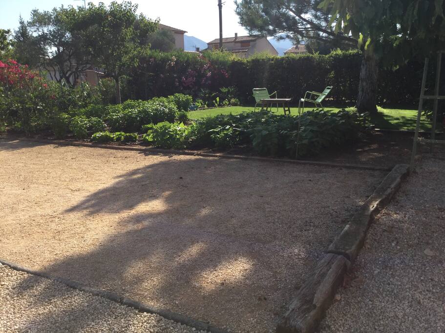 Terrain de boules