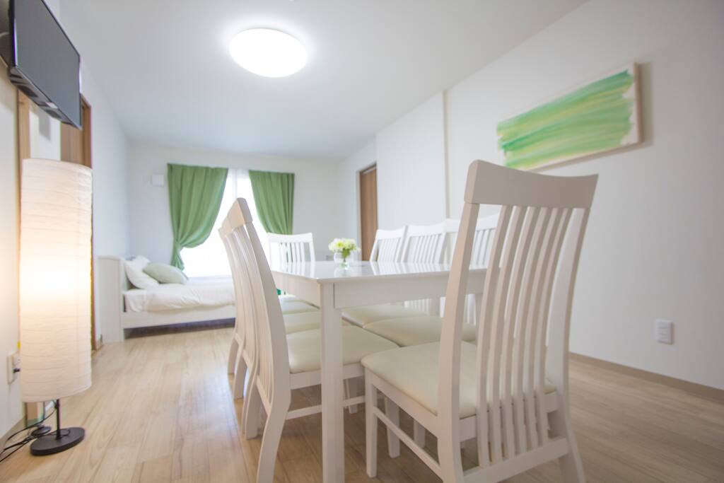 Living dining& Double bed