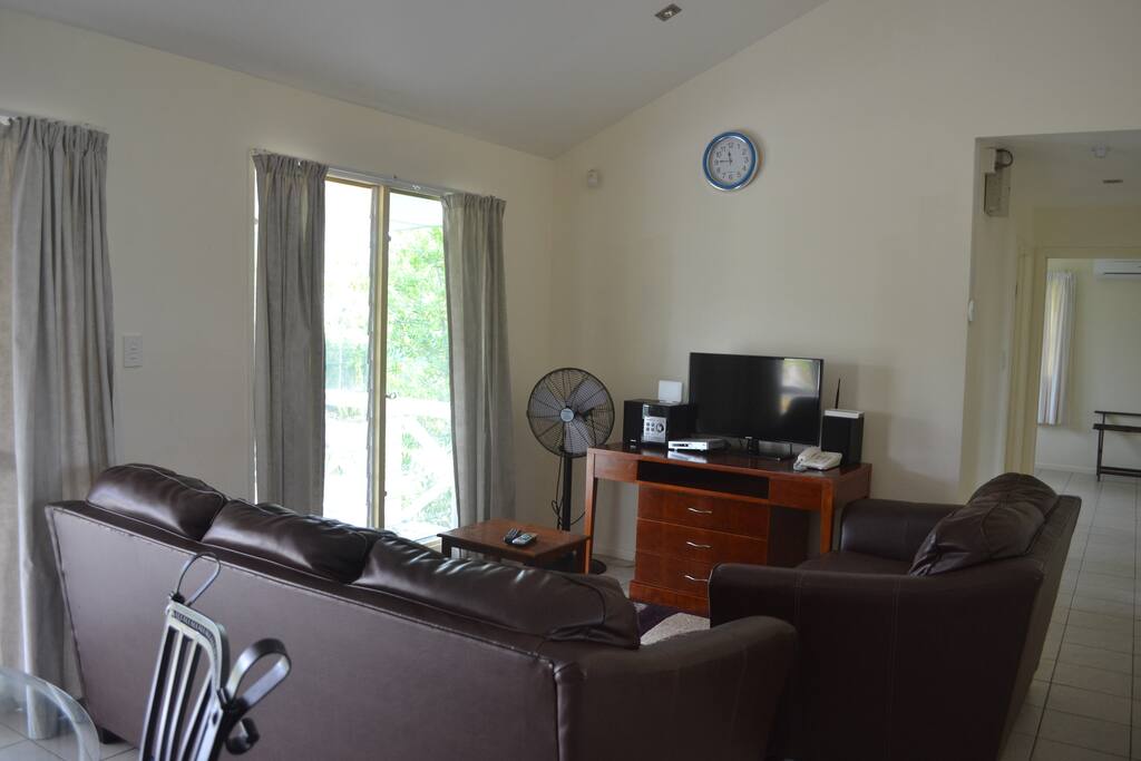 The open lounge space