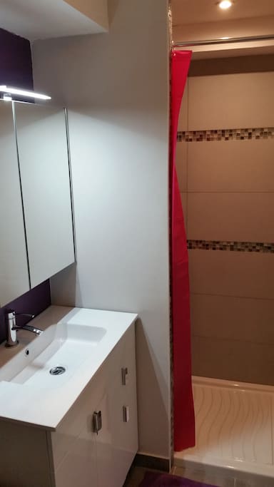 Salle de douche et WC