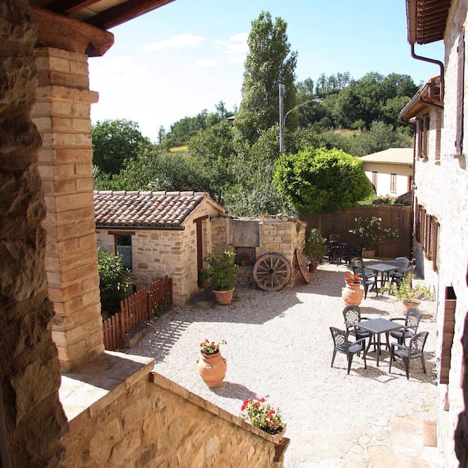 Vista dall'ingresso.