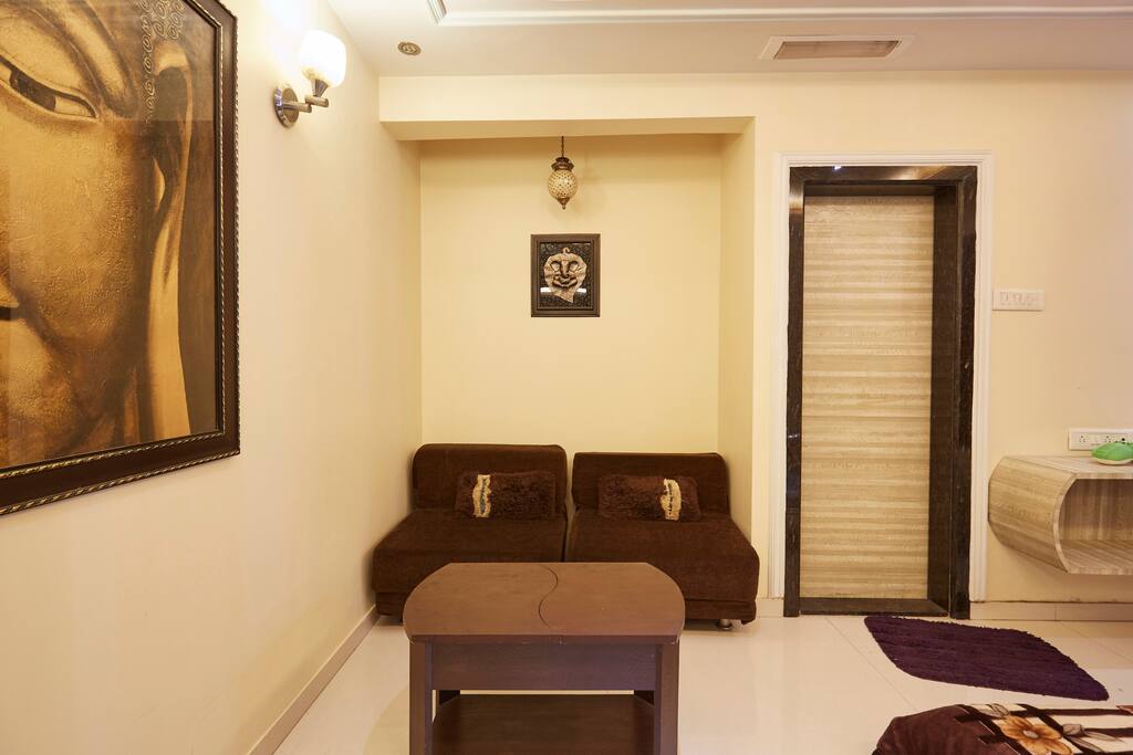 Guest room 1 for two guests with attached private washroom