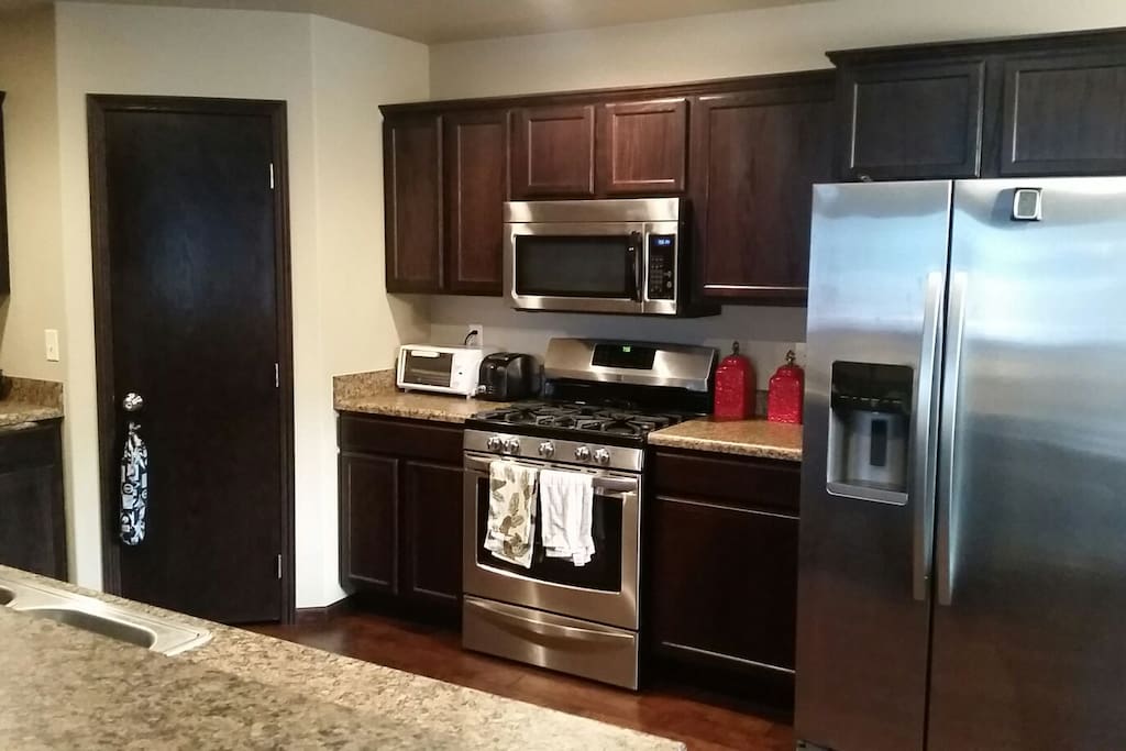 Kitchen from living room