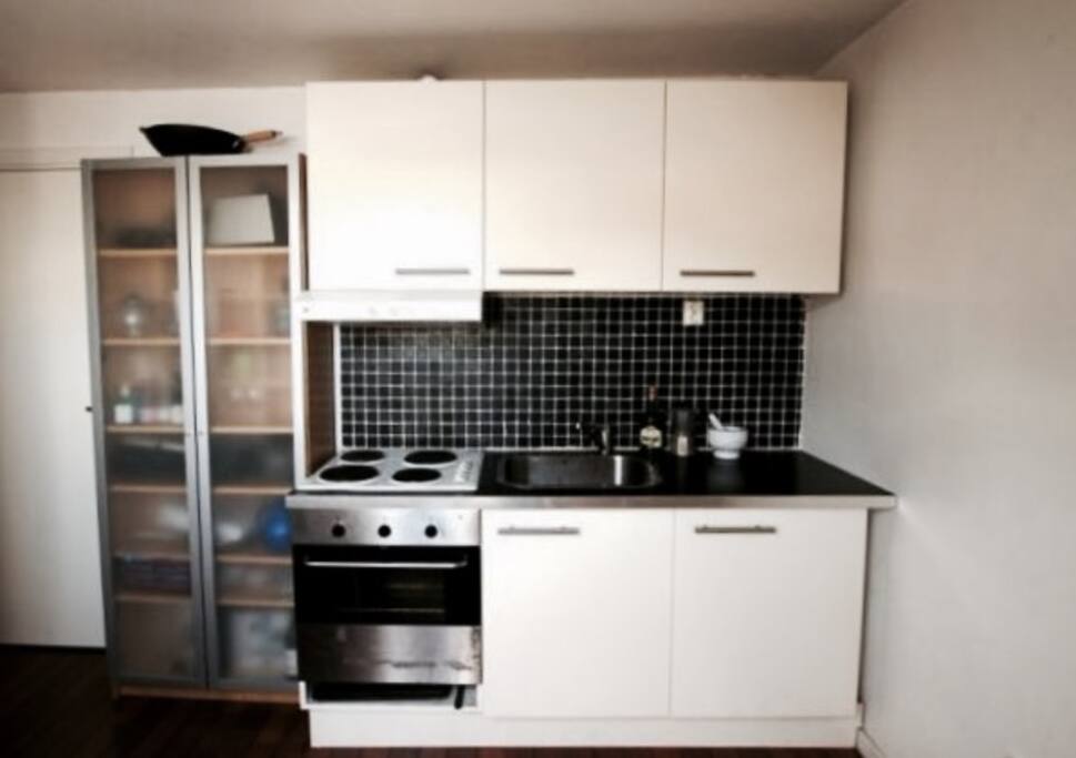 Feel free to use the kitchen