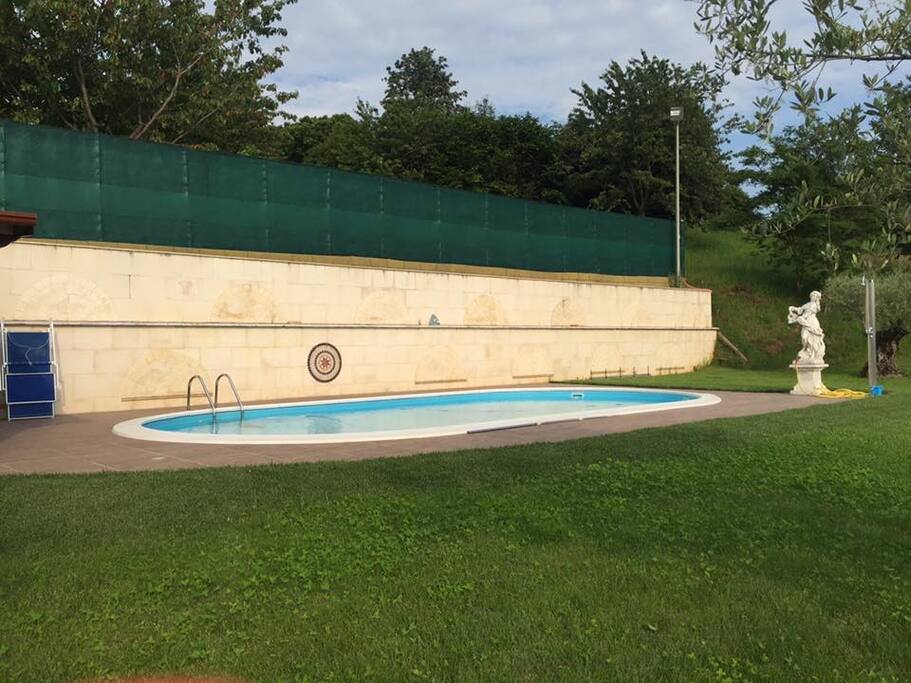 VISTA PISCINA DALLE CAMERE