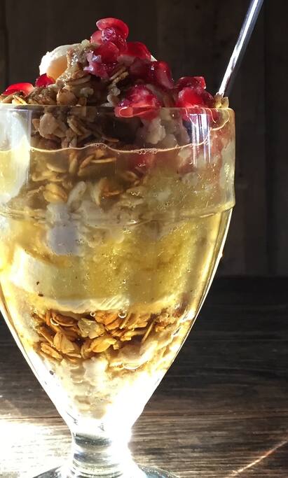 you get to sample the famous PorijCrunch :) follow us on twitter - BestBrekkie @thornebarton