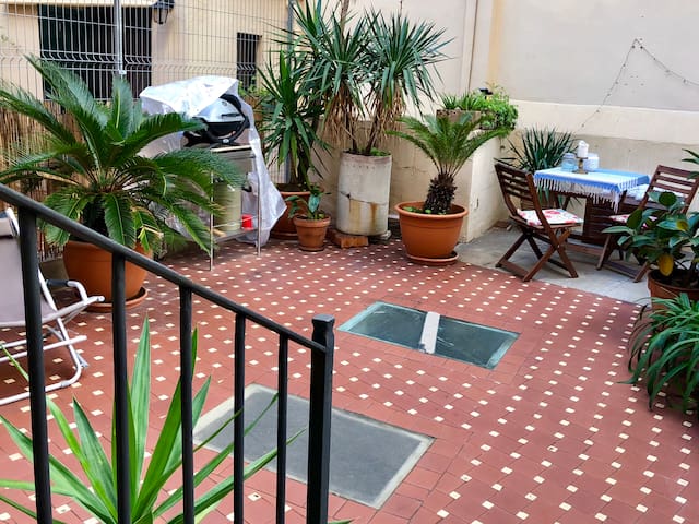 Romantic room with amazing terrace in the center