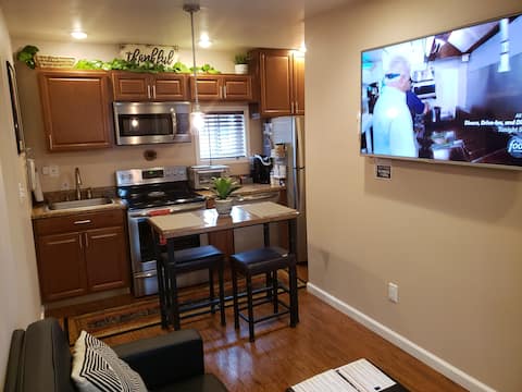 NEW Queen Modern Entire Apt with Private Entrance!
