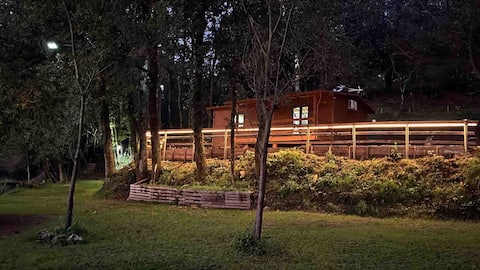 Wooden Bungalow in the heart of Nature