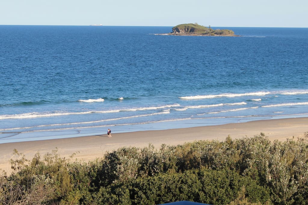 Panoramic Beach views from the Apartment
