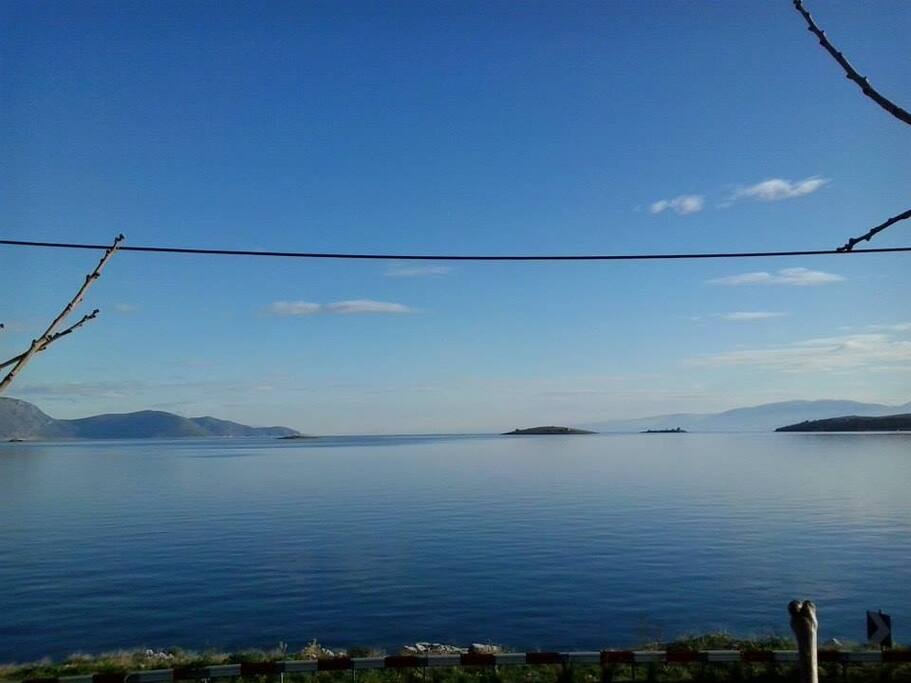 View from the balcony