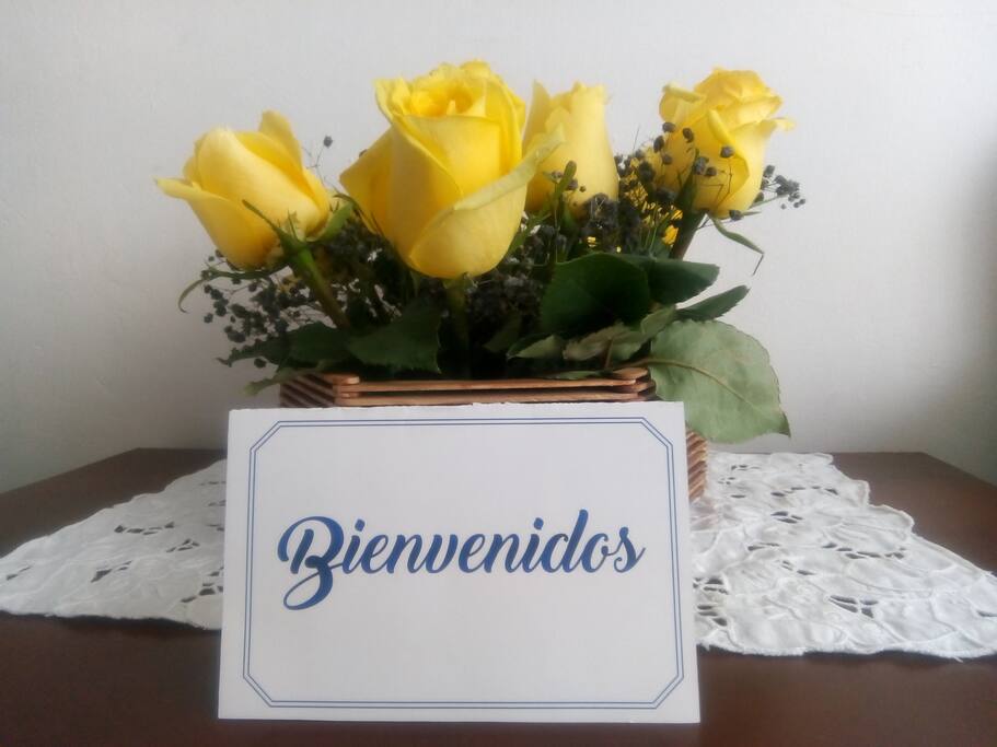 RECIBIMOS A NUESTROS HUESPEDES CON CALOR DE HOGAR