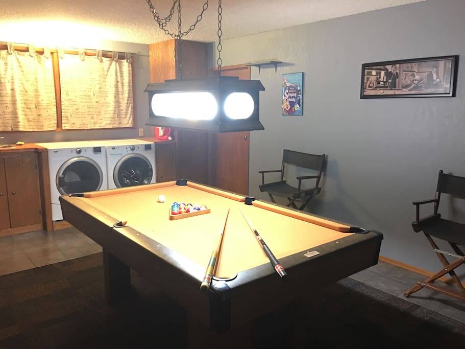 Game room & washing and drying