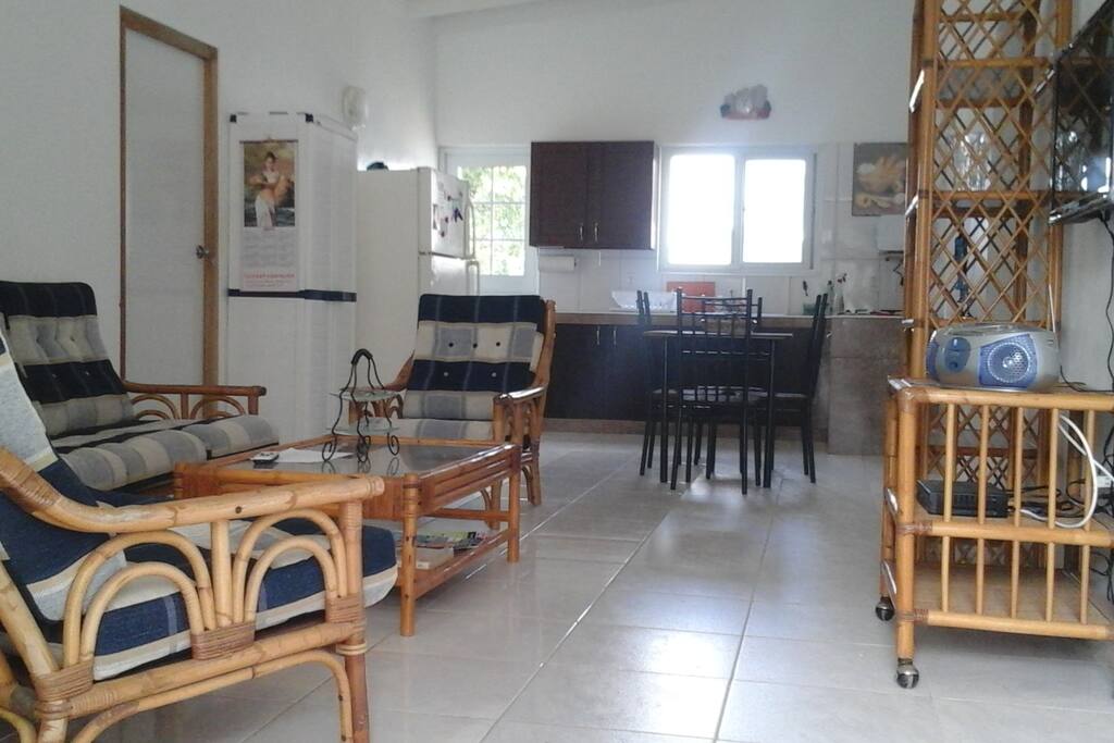 Spacious living-room and kitchen apartment 1