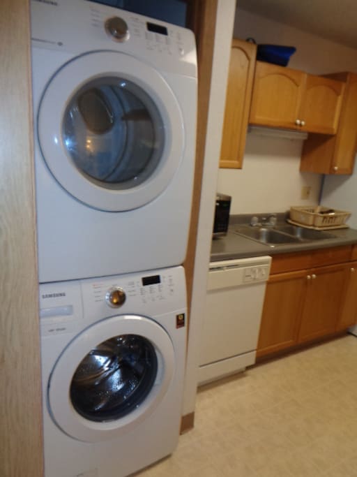kitchen & laundry & dryer