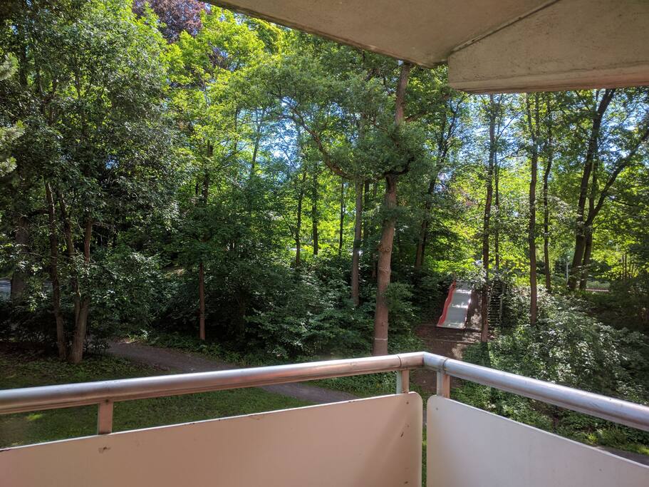View from balcony