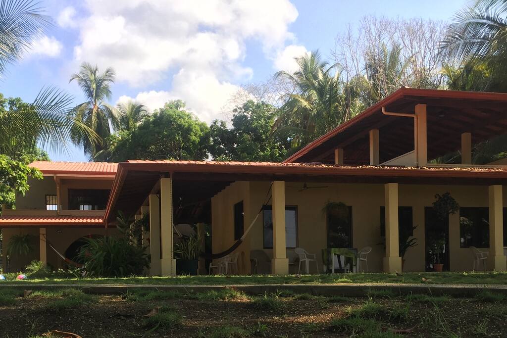 Casa Bejuco from the Beach side
