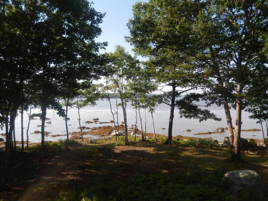 You will love this view too as you sit at tables near water