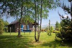 Wooden+cottage+in+the+Beskids
