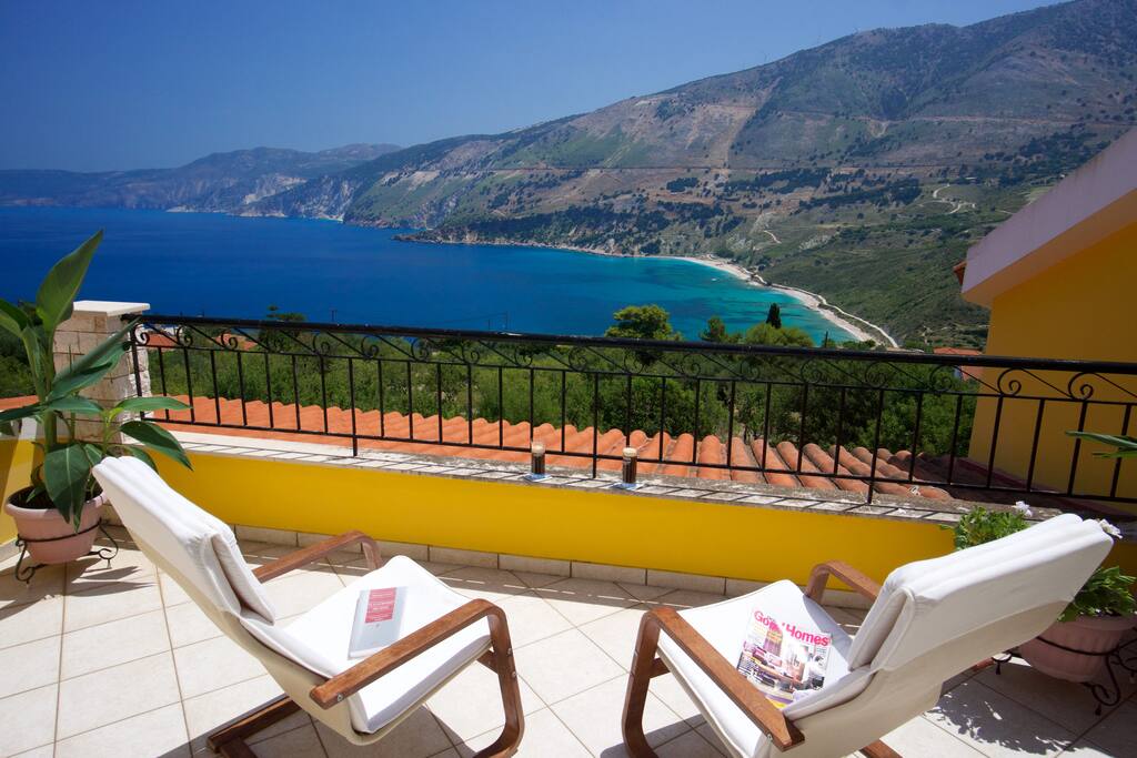 Private balcony of master bedroom