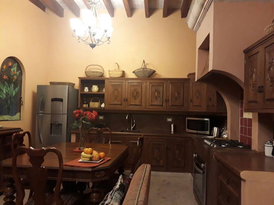 Amplia cocina