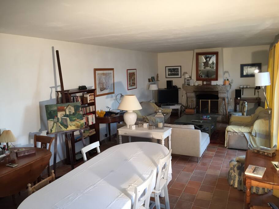 vue vers salon