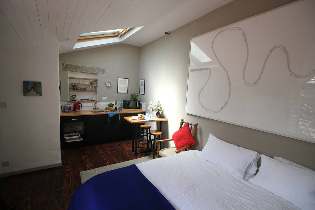 The studio apartment