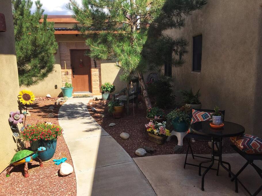 Courtyard entry