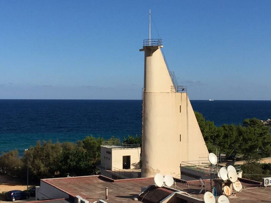 vista dal balcone