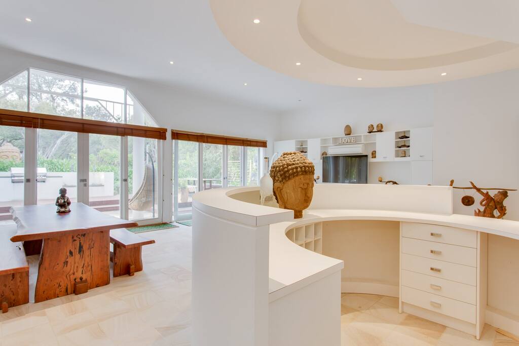 Downstairs dining