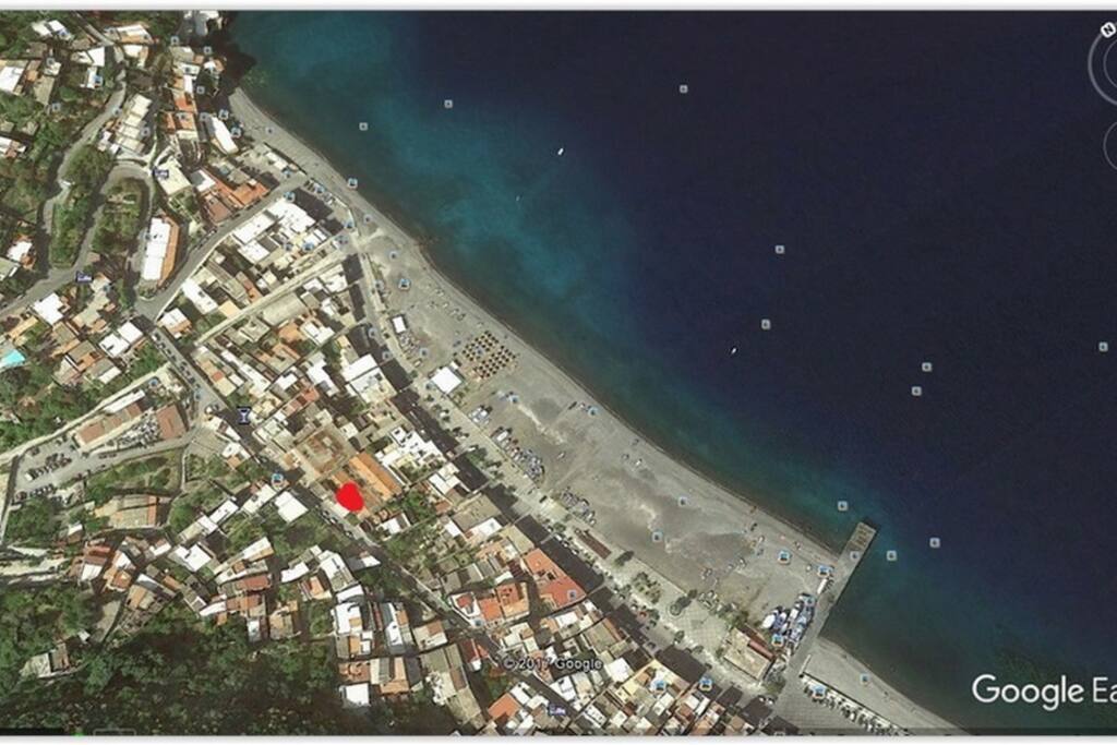 Posizione Casetta dall'alto