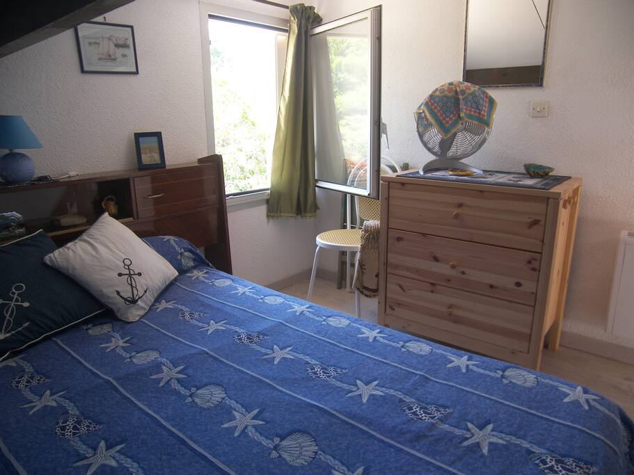 Chambre lit double