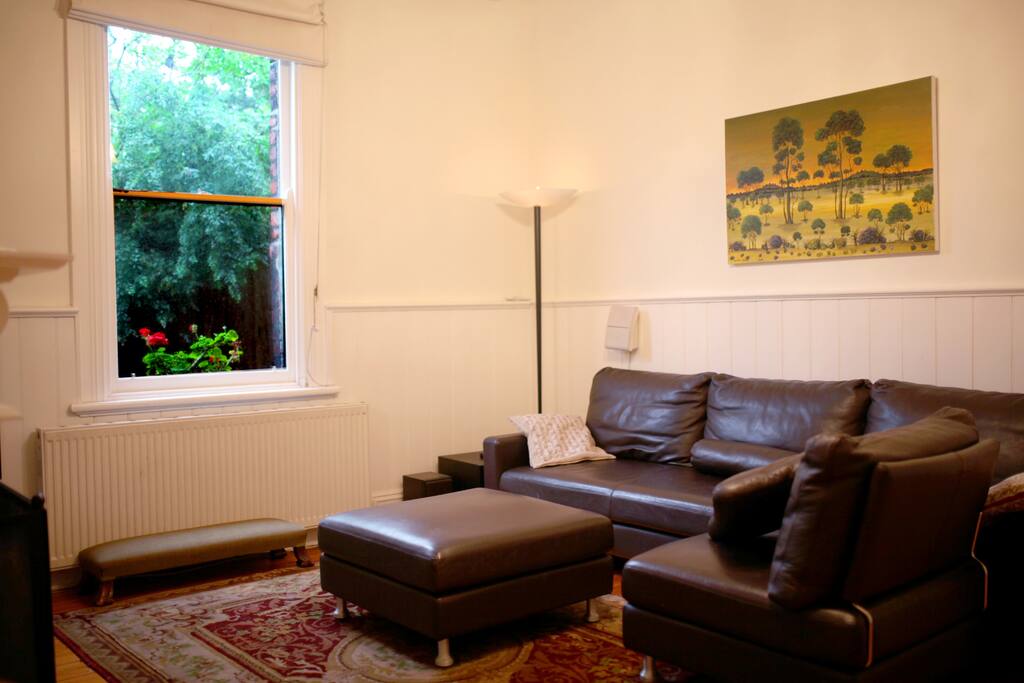 Seperate Lounge room with TV and media centre