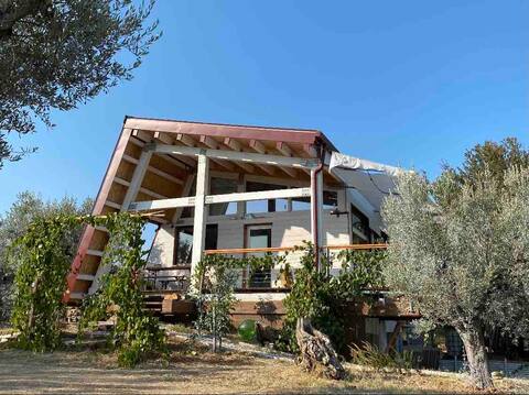 The House among the Olives - Wooden Cottages