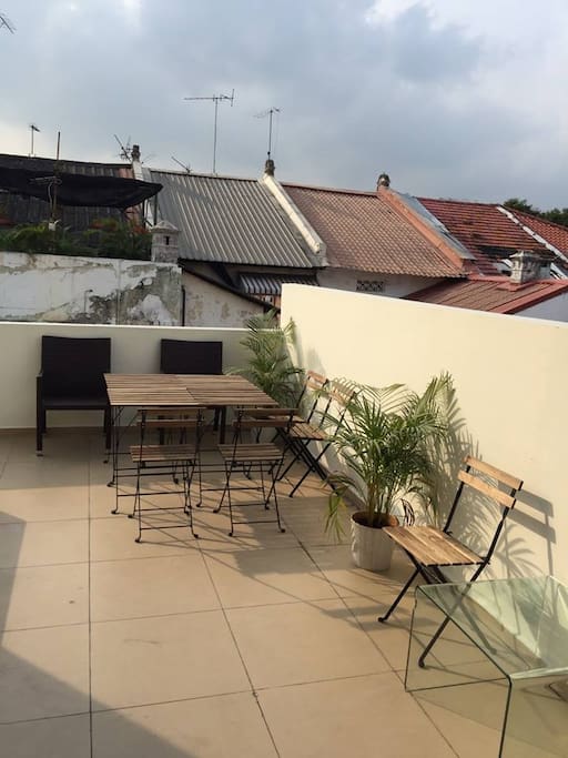 Rooftop terrace