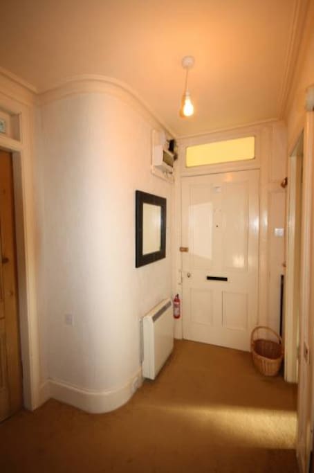 Warm & welcoming hallway